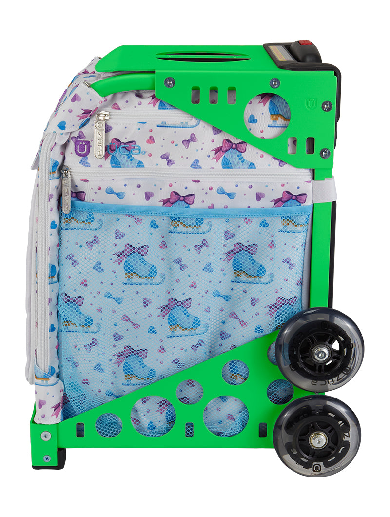 Skate Style Sport - Green_frame_flashing_wheels