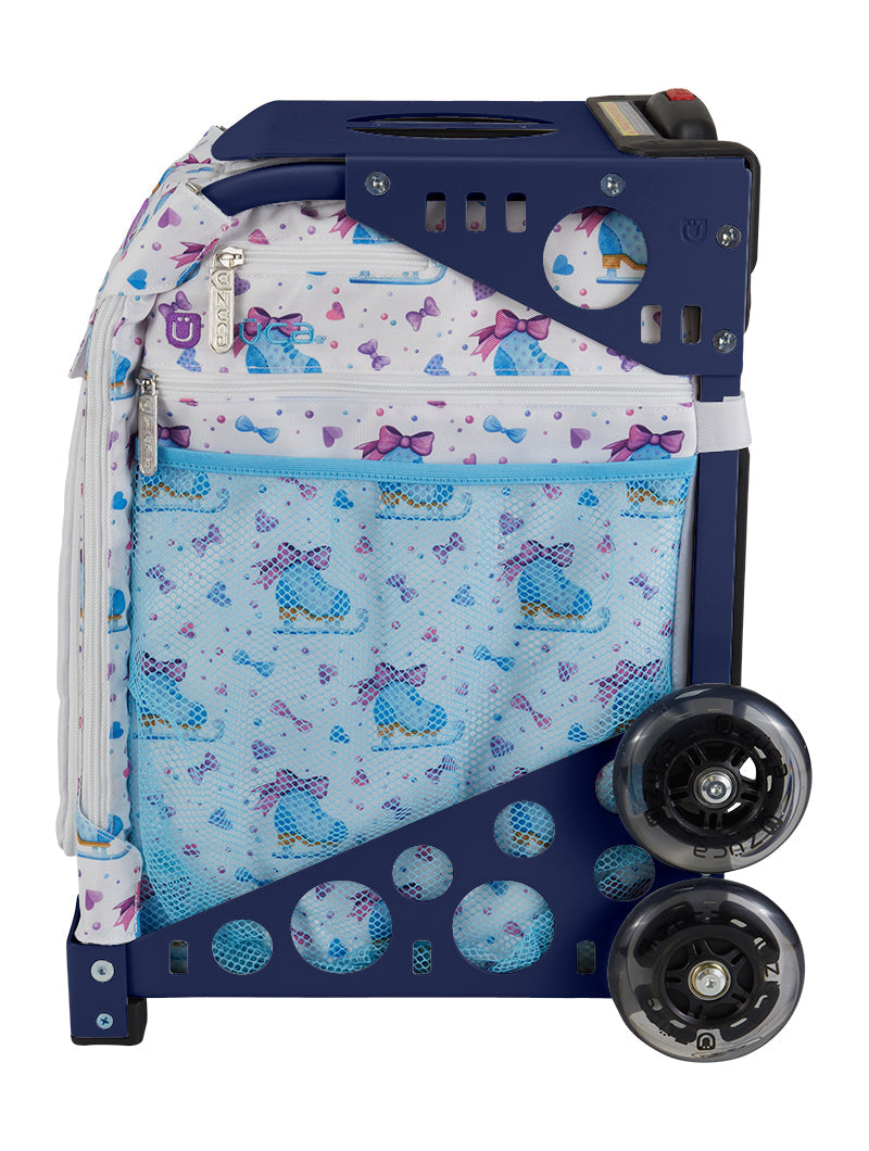 Skate Style Sport - Navy_frame_flashing_wheels