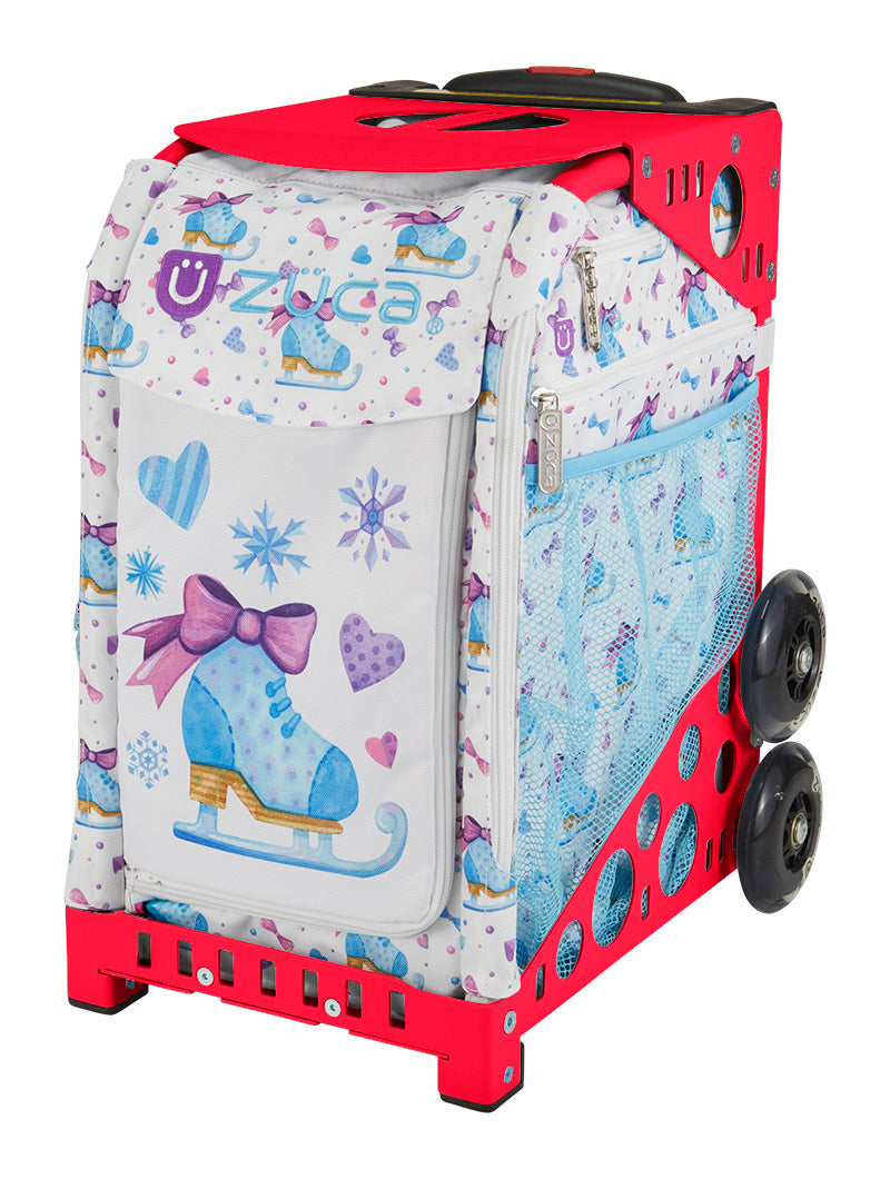 Skate Style Sport - Red_frame_flashing_wheels