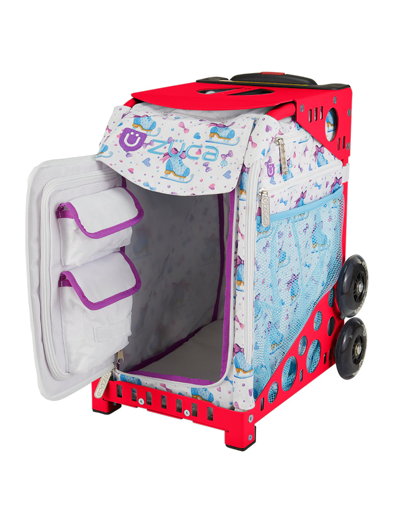 Skate Style Sport - Red_frame_flashing_wheels