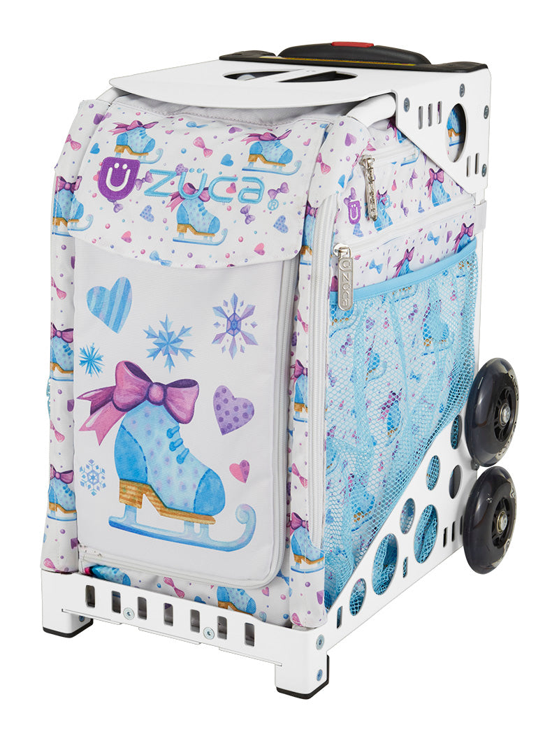 Skate Style Sport - White_frame_flashing_wheels