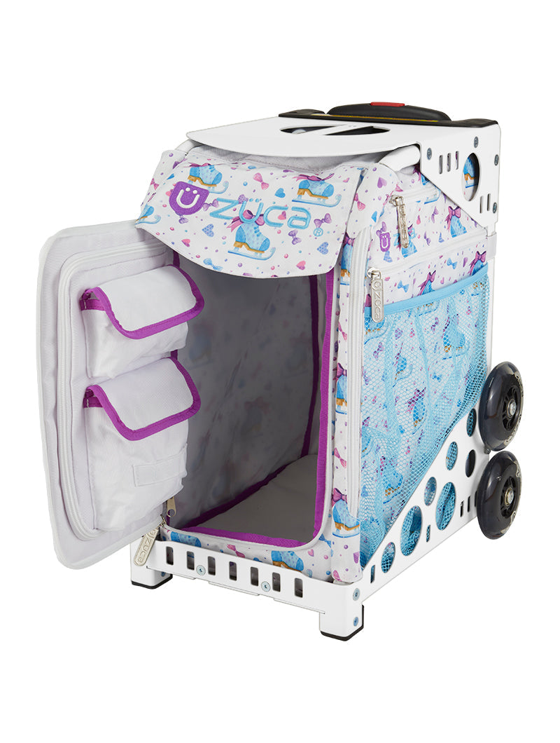 Skate Style Sport - White_frame_flashing_wheels