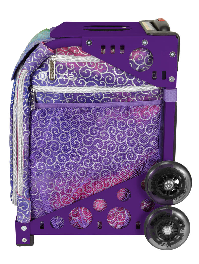 Sparkle 'N Swirlz Sport - Purple_frame_flashing_wheels
