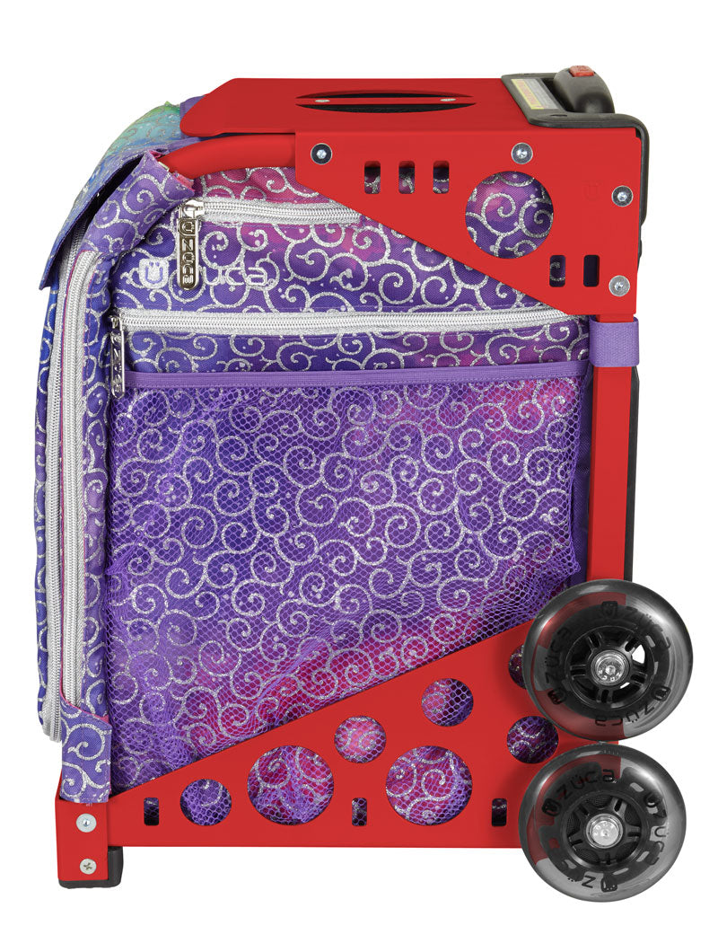 Sparkle 'N Swirlz Sport - Red_frame_flashing_wheels