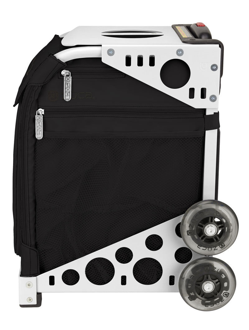 Stealth Sport - White_frame_flashing_wheels