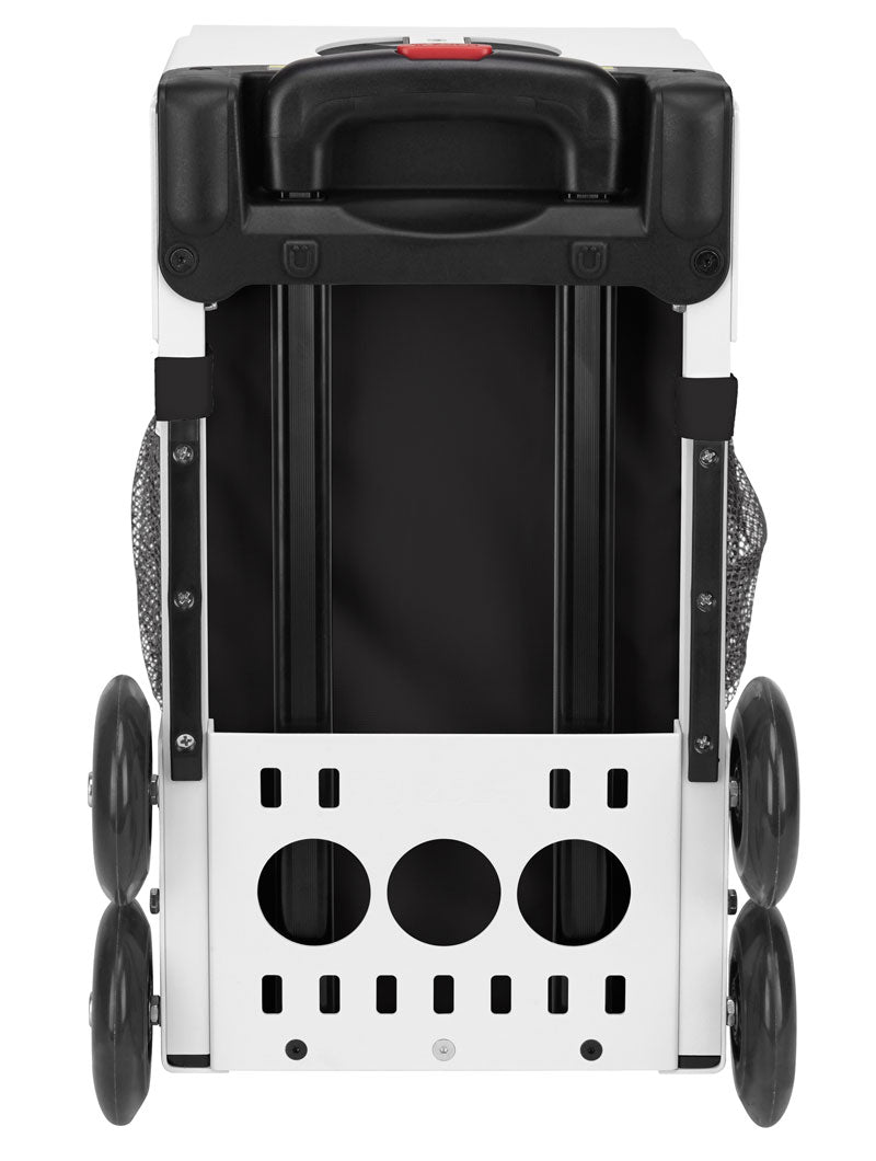 Stealth Sport - White_frame_flashing_wheels