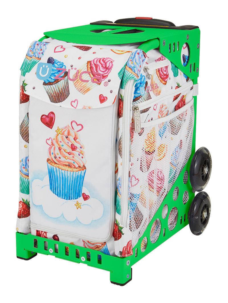 Sweet Life Sport - Green_frame_flashing_wheels