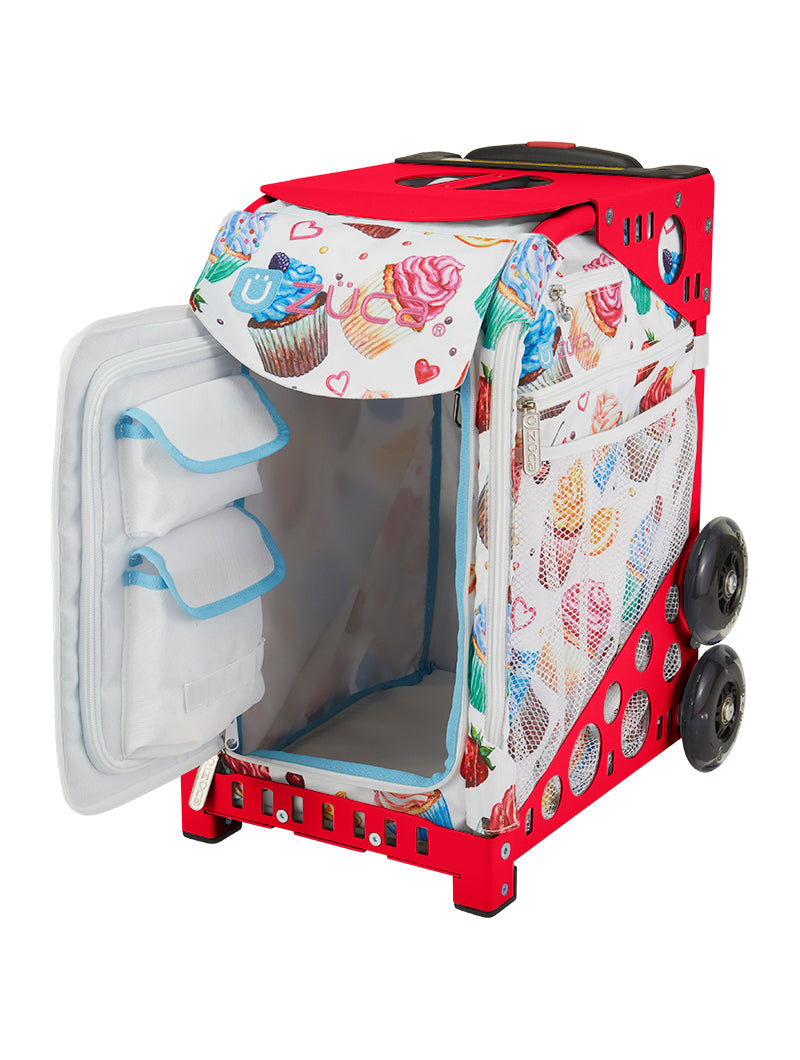 Sweet Life Sport - Red_frame_flashing_wheels