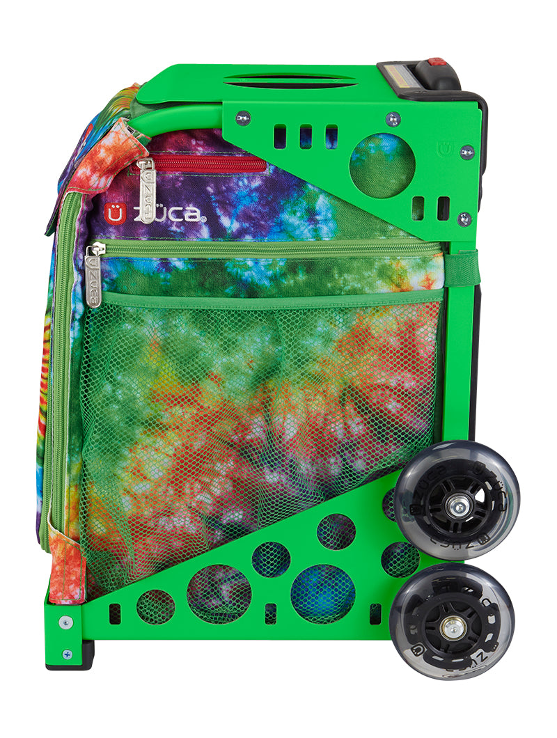 Tie Dye Love Sport - Green_frame_flashing_wheels