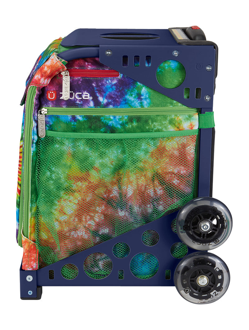 Tie Dye Love Sport - Navy_frame_flashing_wheels