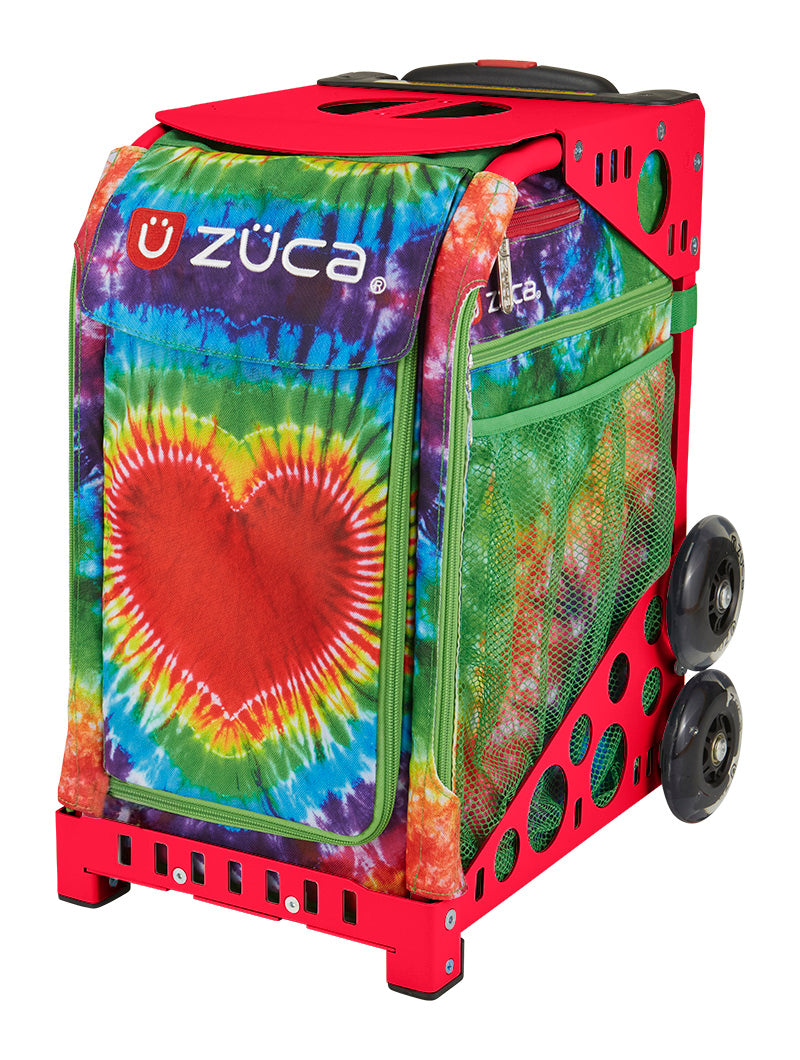 Tie Dye Love Sport - Red_frame_flashing_wheels