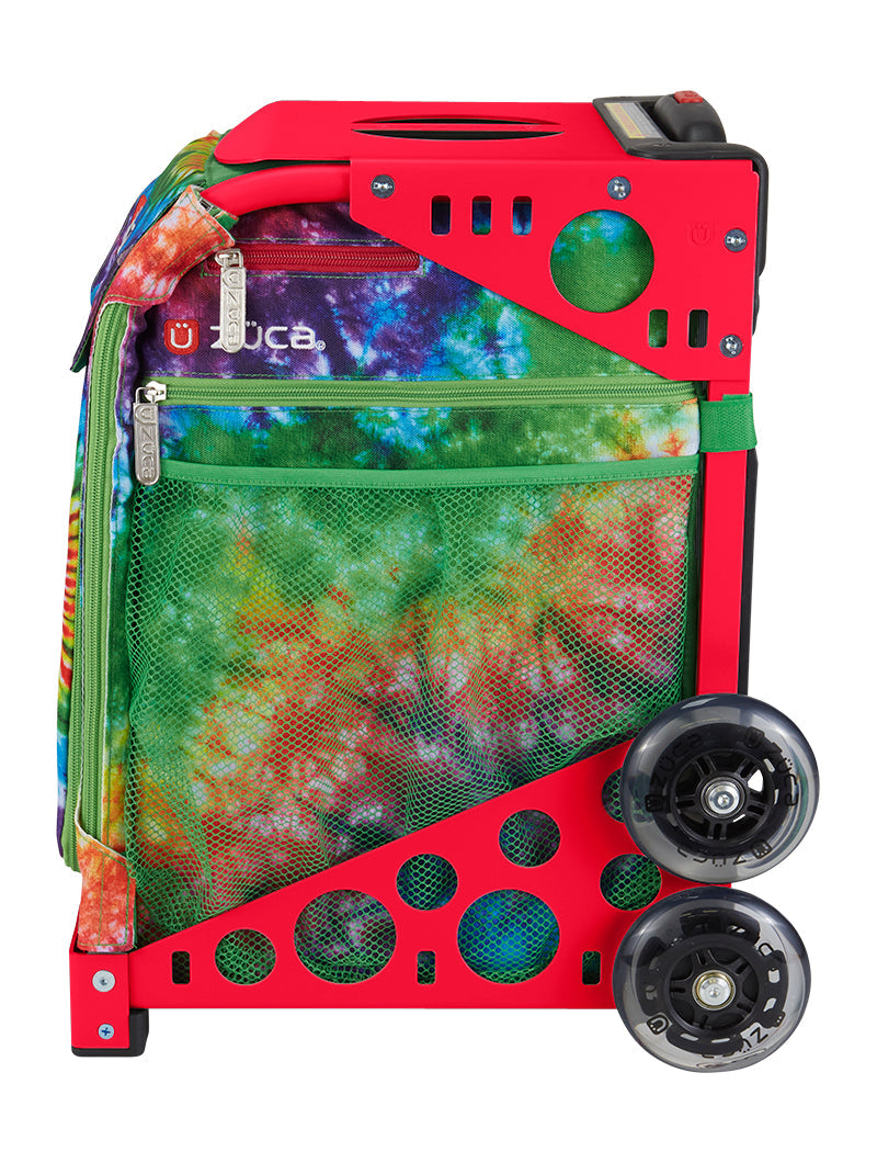 Tie Dye Love Sport - Red_frame_flashing_wheels