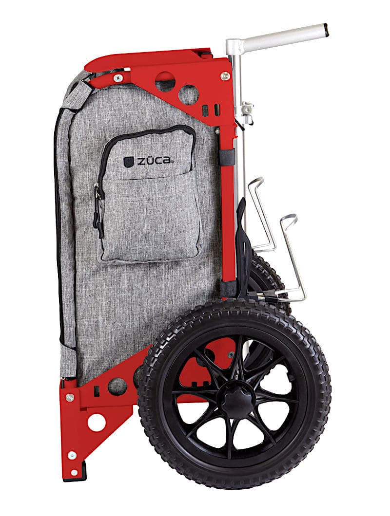 Trekker LG Cart Charcoal - red