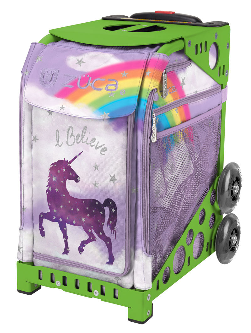 Unicorn 2 Sport - Green_frame_flashing_wheels