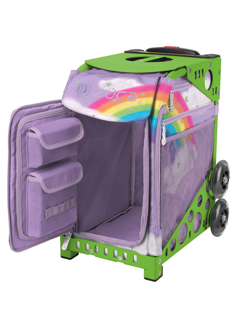 Unicorn 2 Sport - Green_frame_flashing_wheels