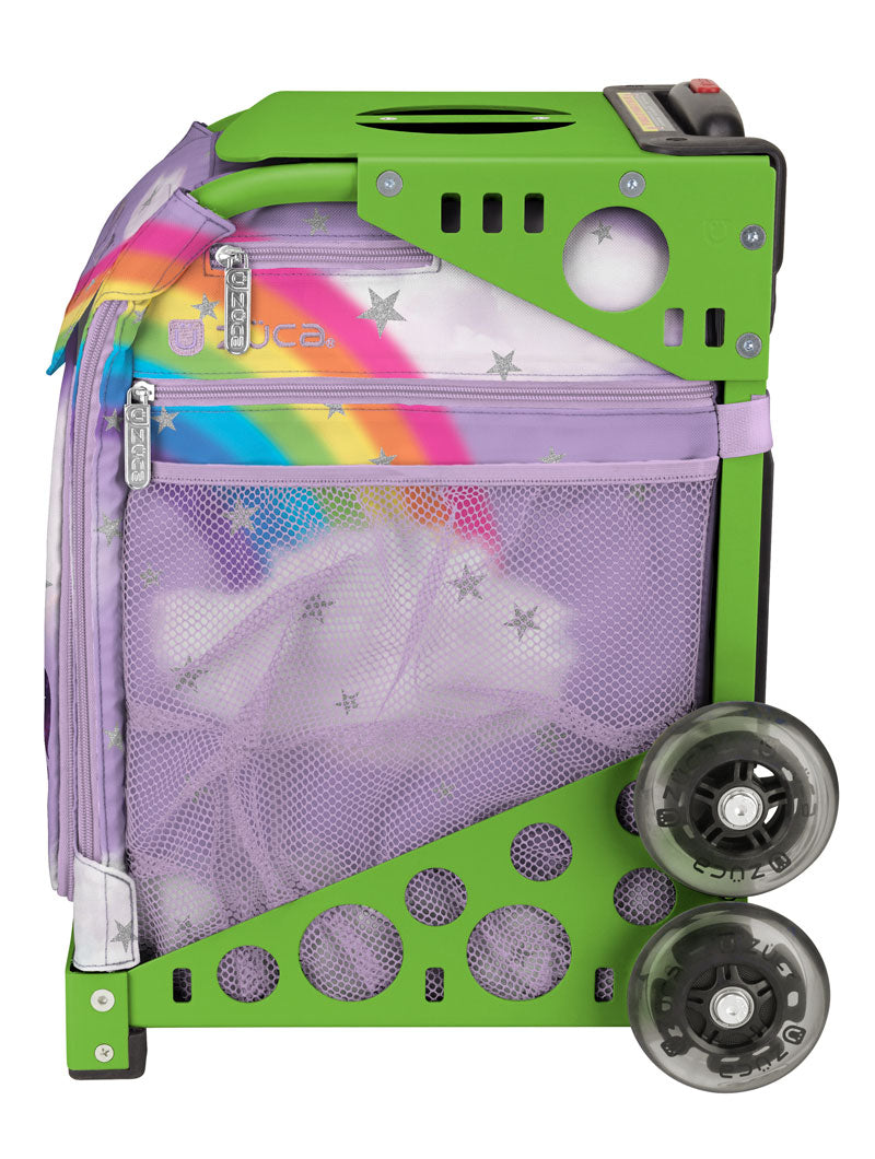 Unicorn 2 Sport - Green_frame_flashing_wheels