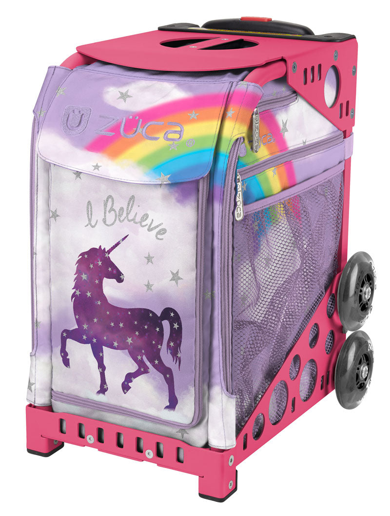 Unicorn 2 Sport - Pink_frame_flashing_wheels