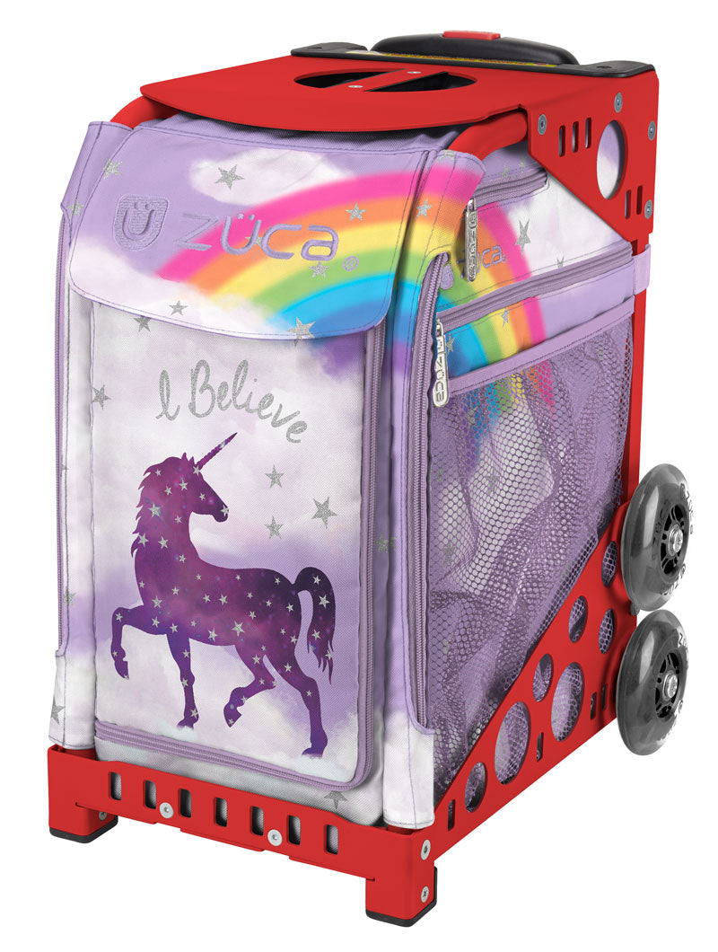 Unicorn 2 Sport - Red_frame_flashing_wheels