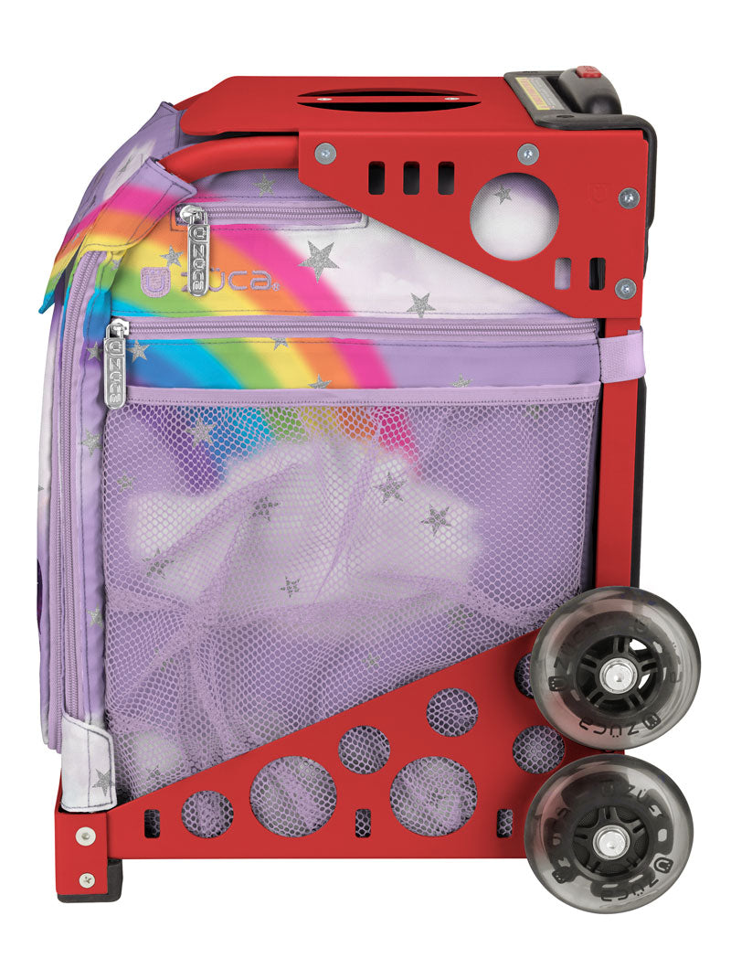 Unicorn 2 Sport - Red_frame_flashing_wheels