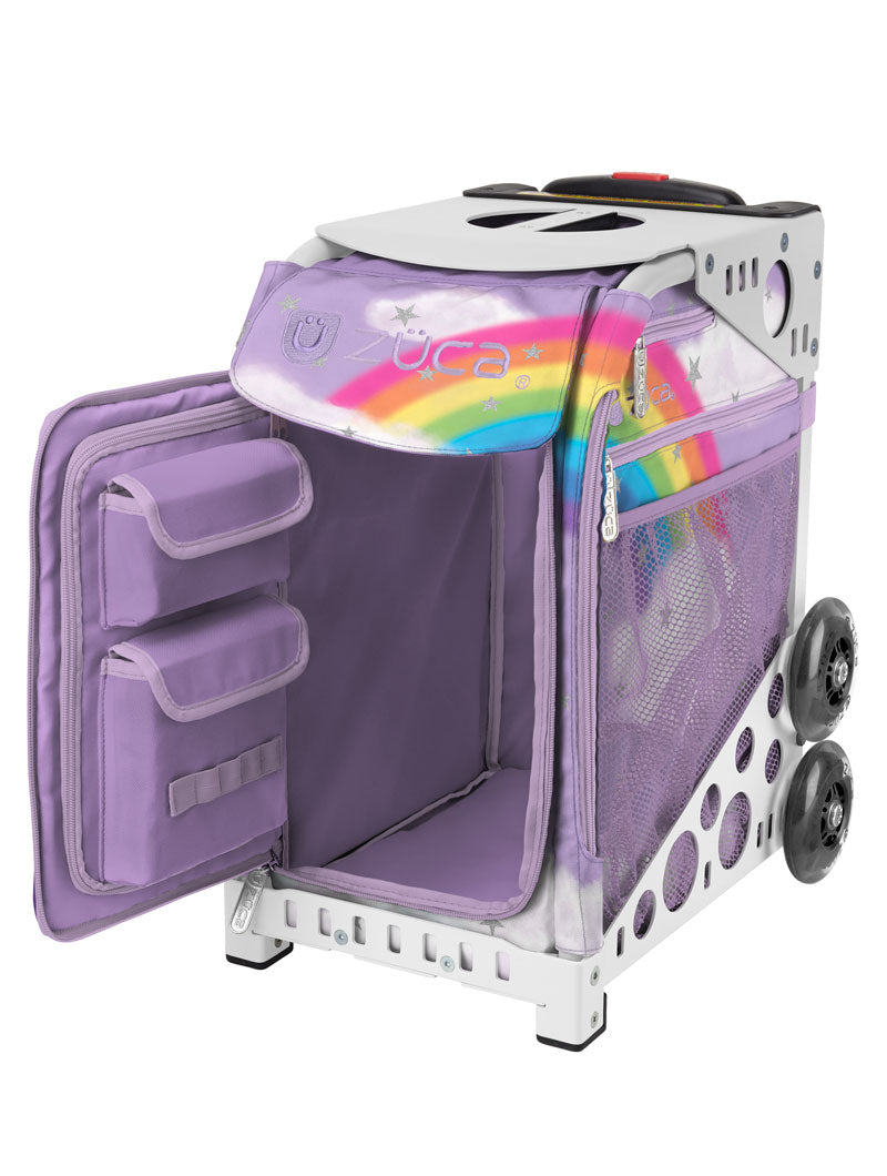 Unicorn 2 Sport - White_frame_flashing_wheels