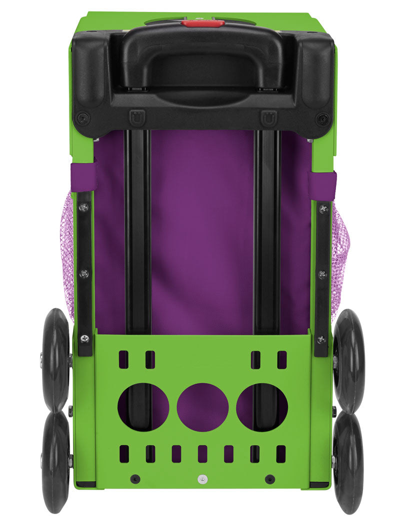 Velvet Rain Sport - Green_frame_flashing_wheels