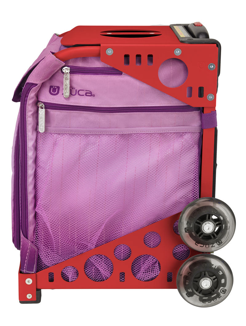 Velvet Rain Sport - Red_frame_flashing_wheels