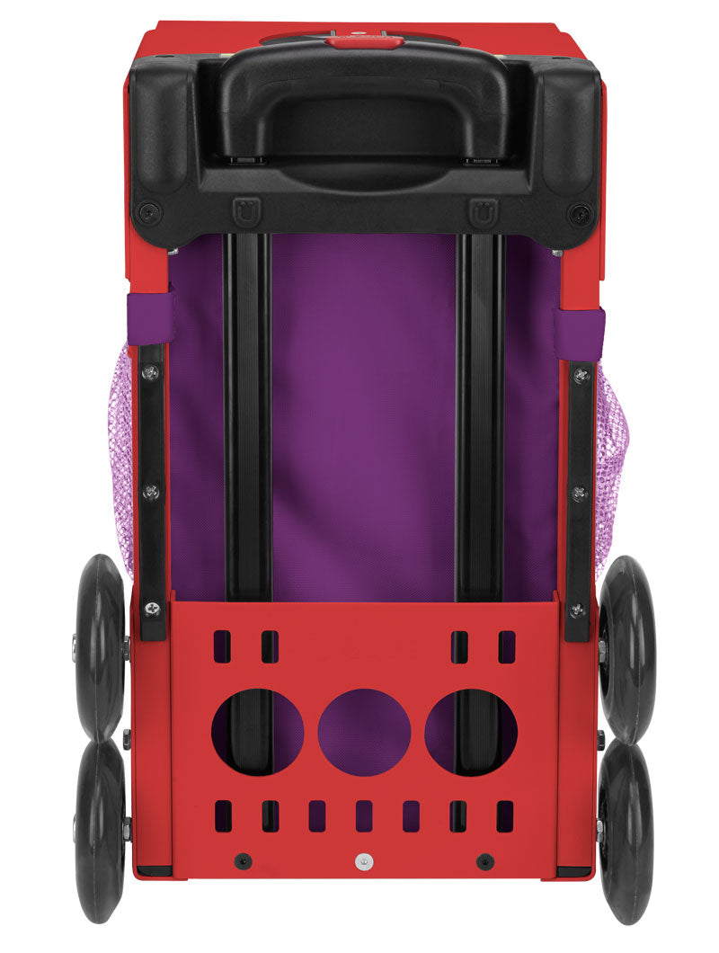 Velvet Rain Sport - Red_frame_flashing_wheels