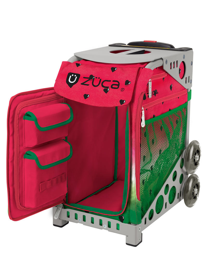 Watermelon Dew Sport - Gray_frame_flashing_wheels