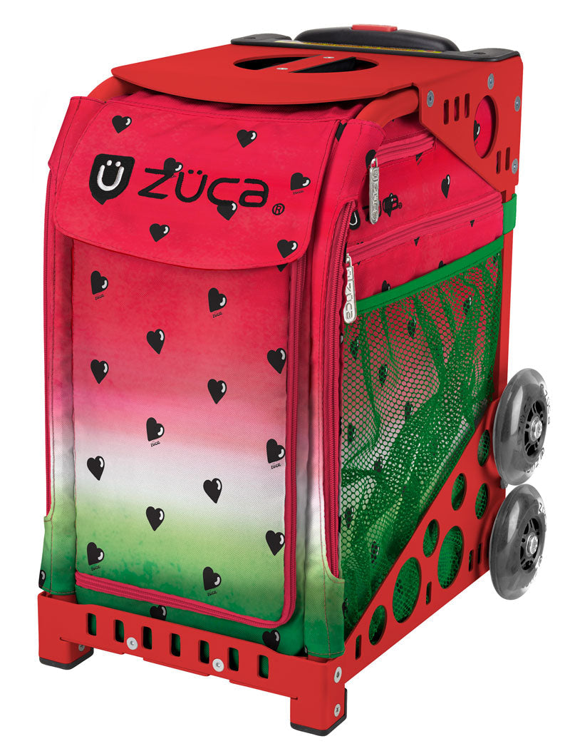 Watermelon Dew Sport - Red_frame_flashing_wheels