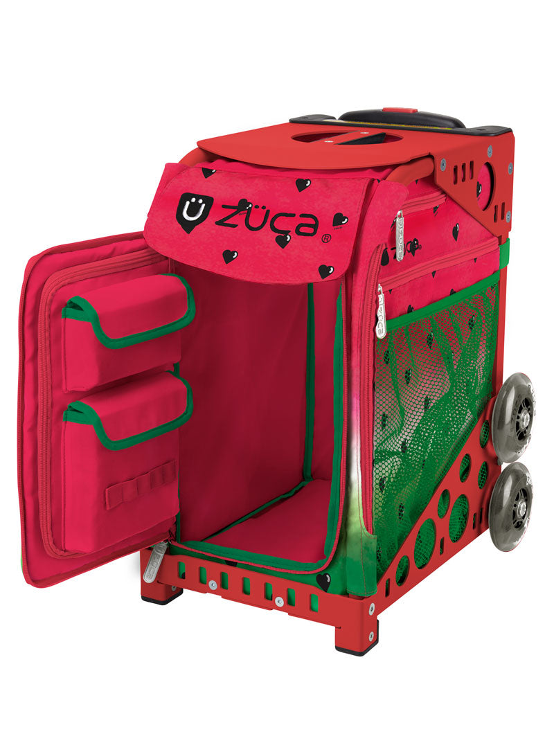 Watermelon Dew Sport - Red_frame_flashing_wheels