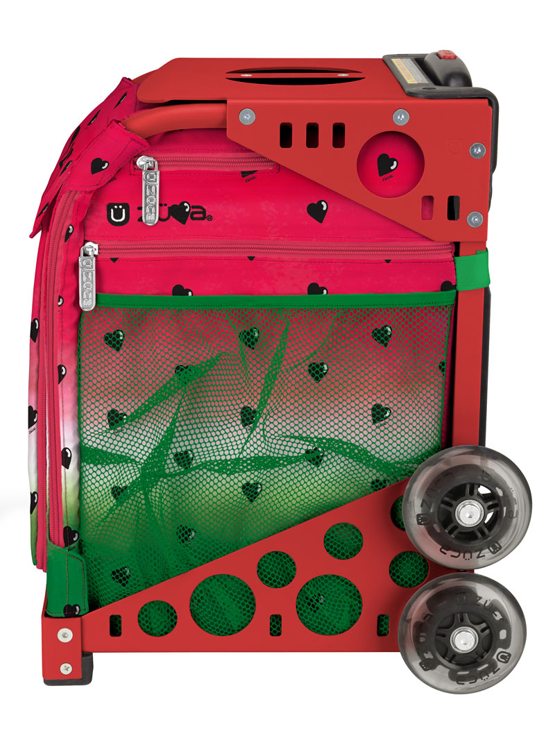Watermelon Dew Sport - Red_frame_flashing_wheels