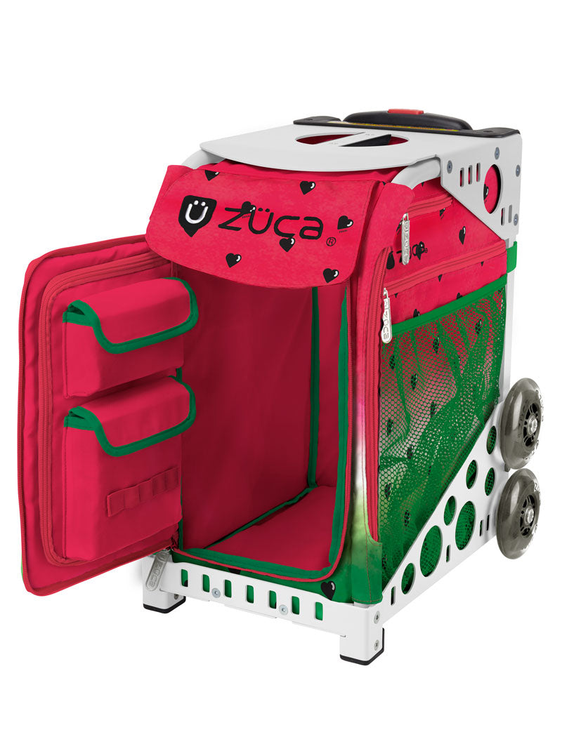 Watermelon Dew Sport - White_frame_flashing_wheels