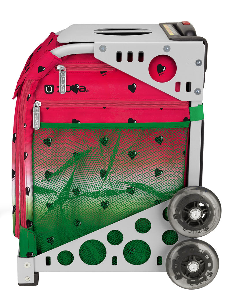 Watermelon Dew Sport - White_frame_flashing_wheels