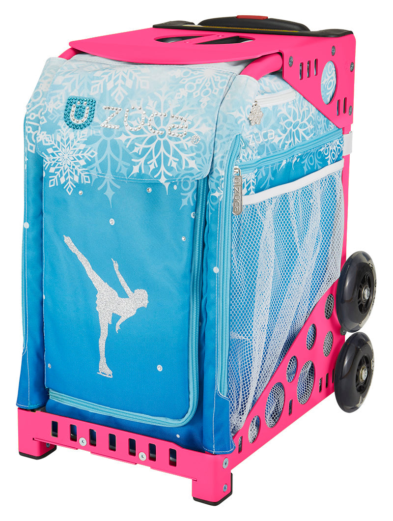 Winter Waltz Sport - Pink_frame_flashing_wheels
