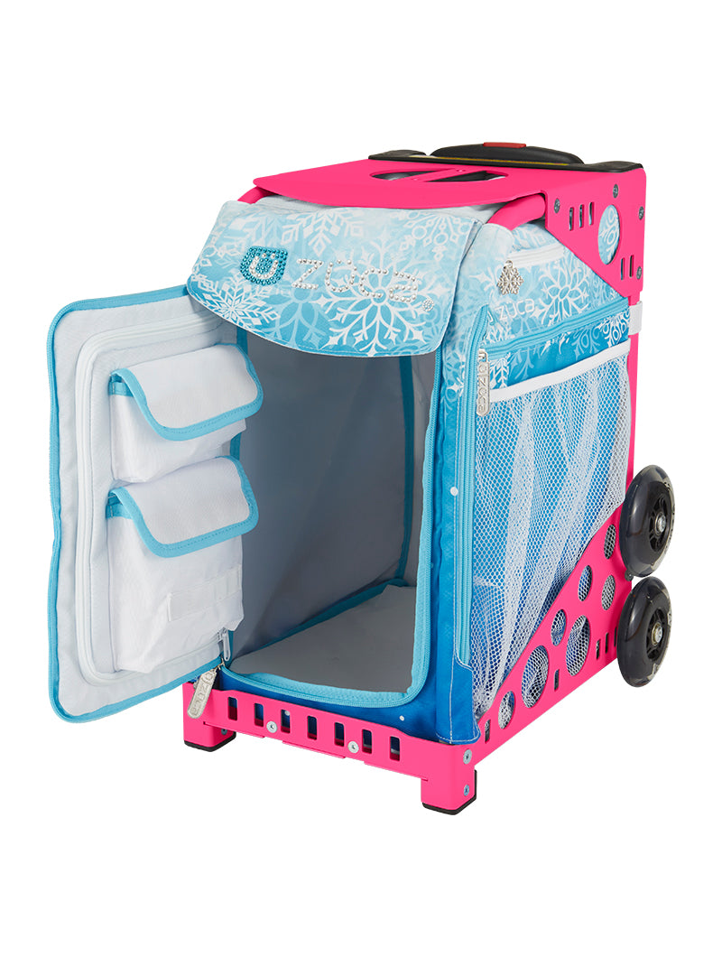 Winter Waltz Sport - Pink_frame_flashing_wheels