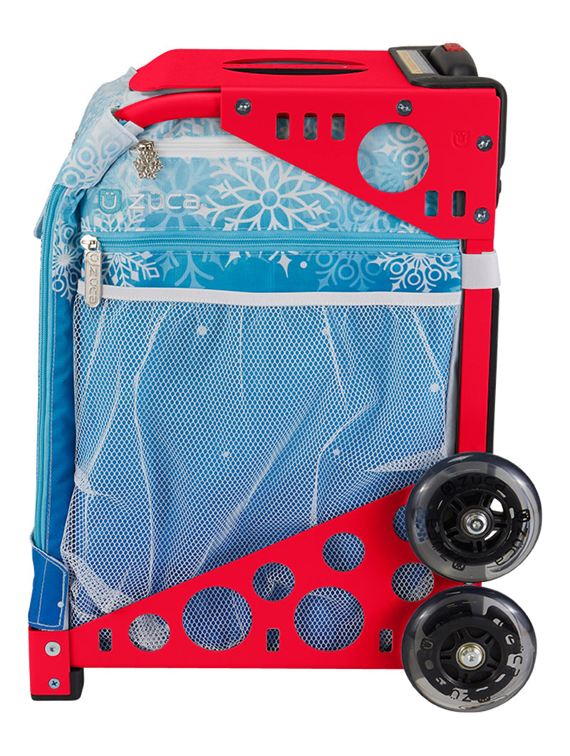 Winter Waltz Sport - Red_frame_flashing_wheels