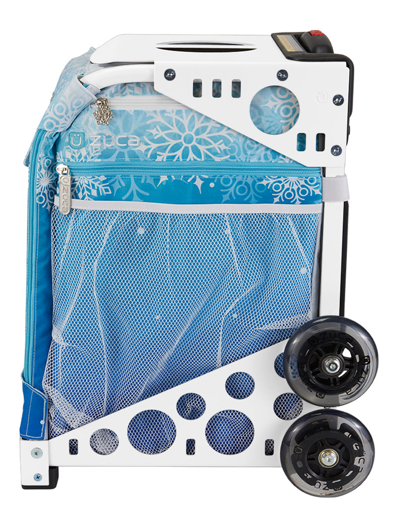 Winter Waltz Sport - White_frame_flashing_wheels