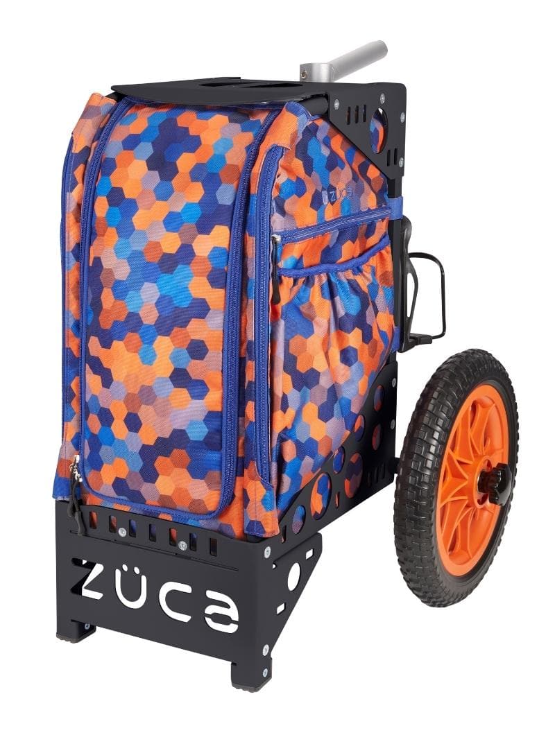 Garrett Gurthie Disc Golf Cart - black/orange wheels