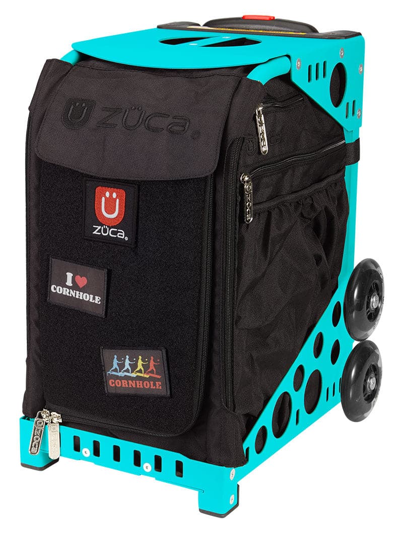 Cornhole Sport Black - aqua