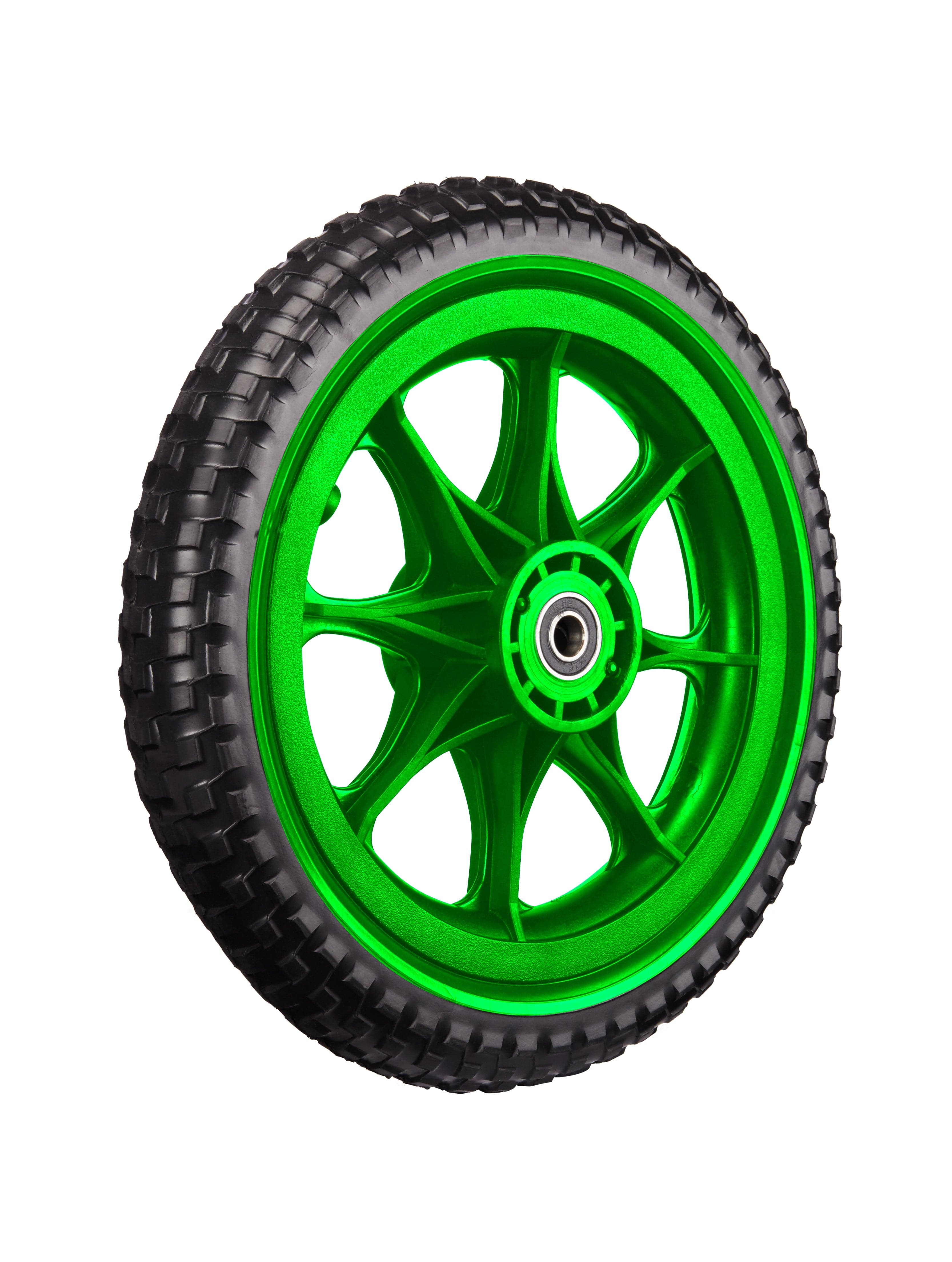 All-Terrain Tubeless Foam Wheel - green