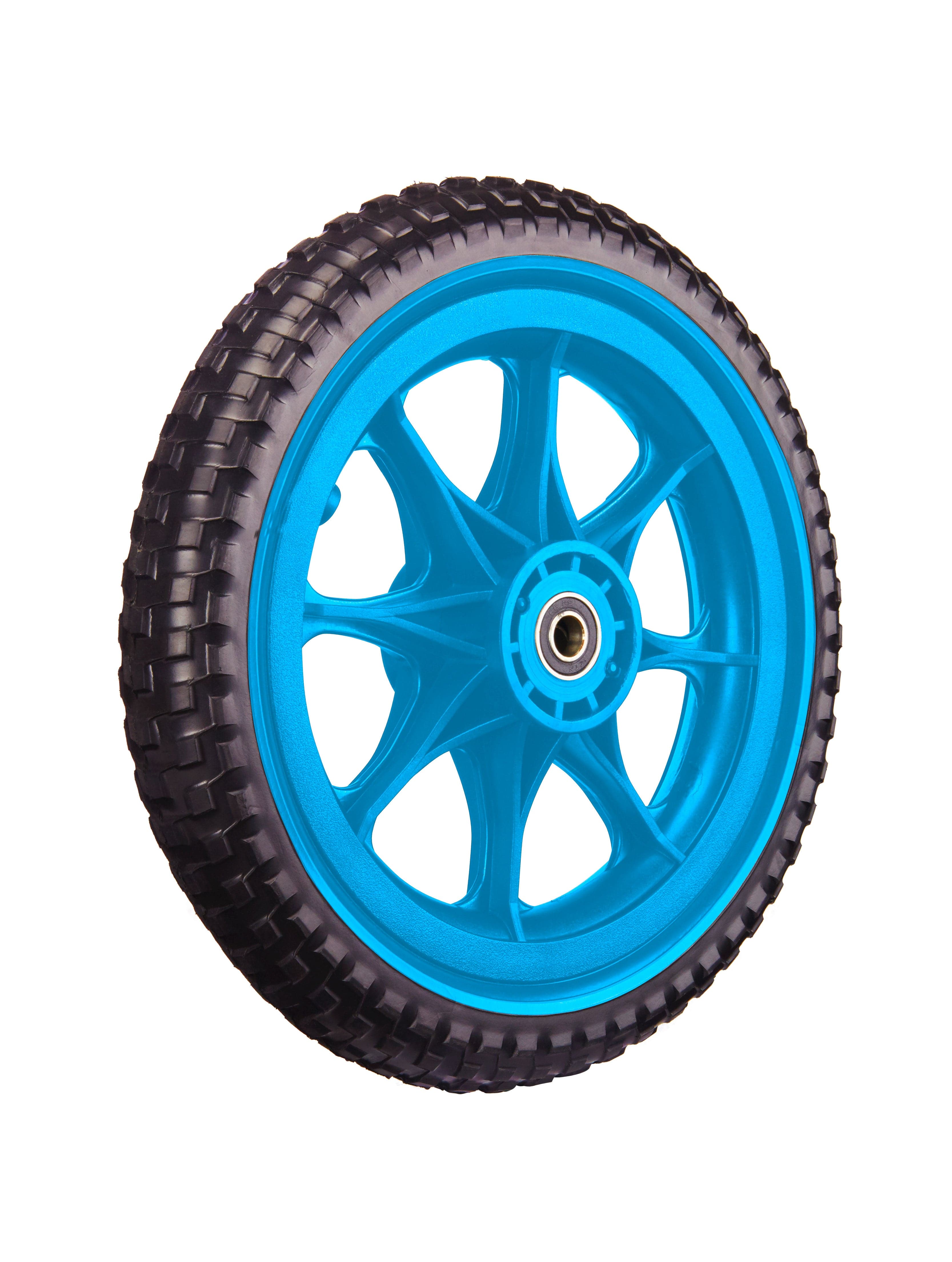 All-Terrain Tubeless Foam Wheel - blue