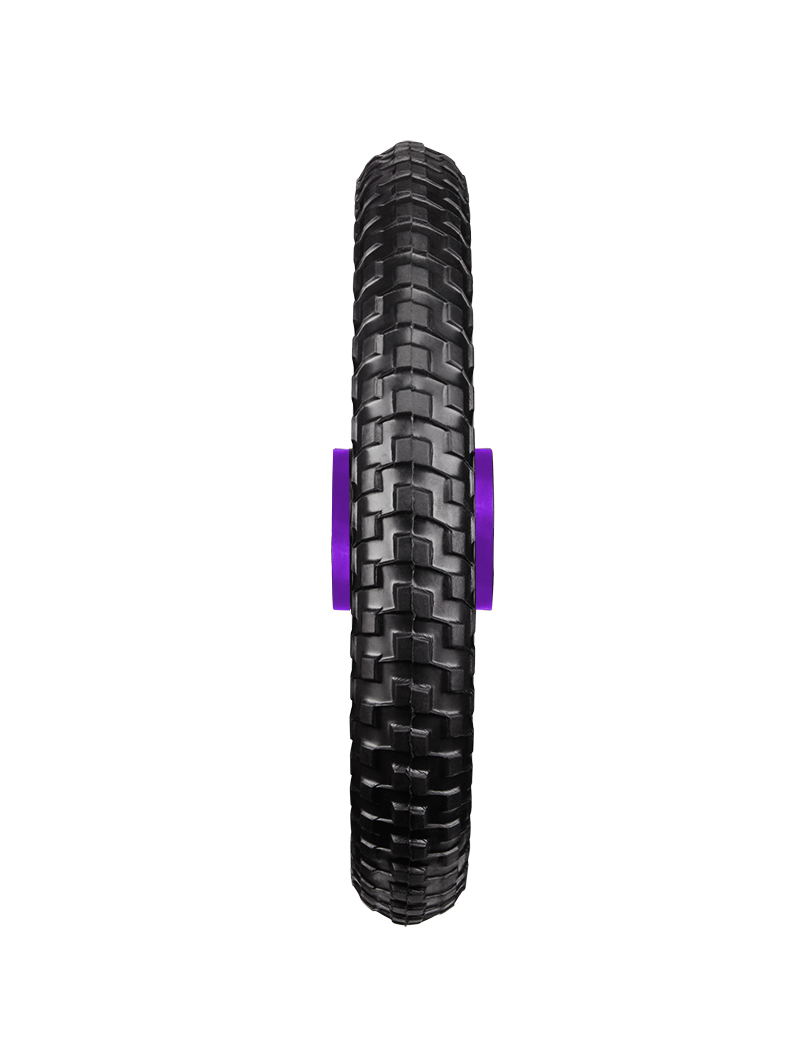 All-Terrain Tubeless Foam Wheel - purple