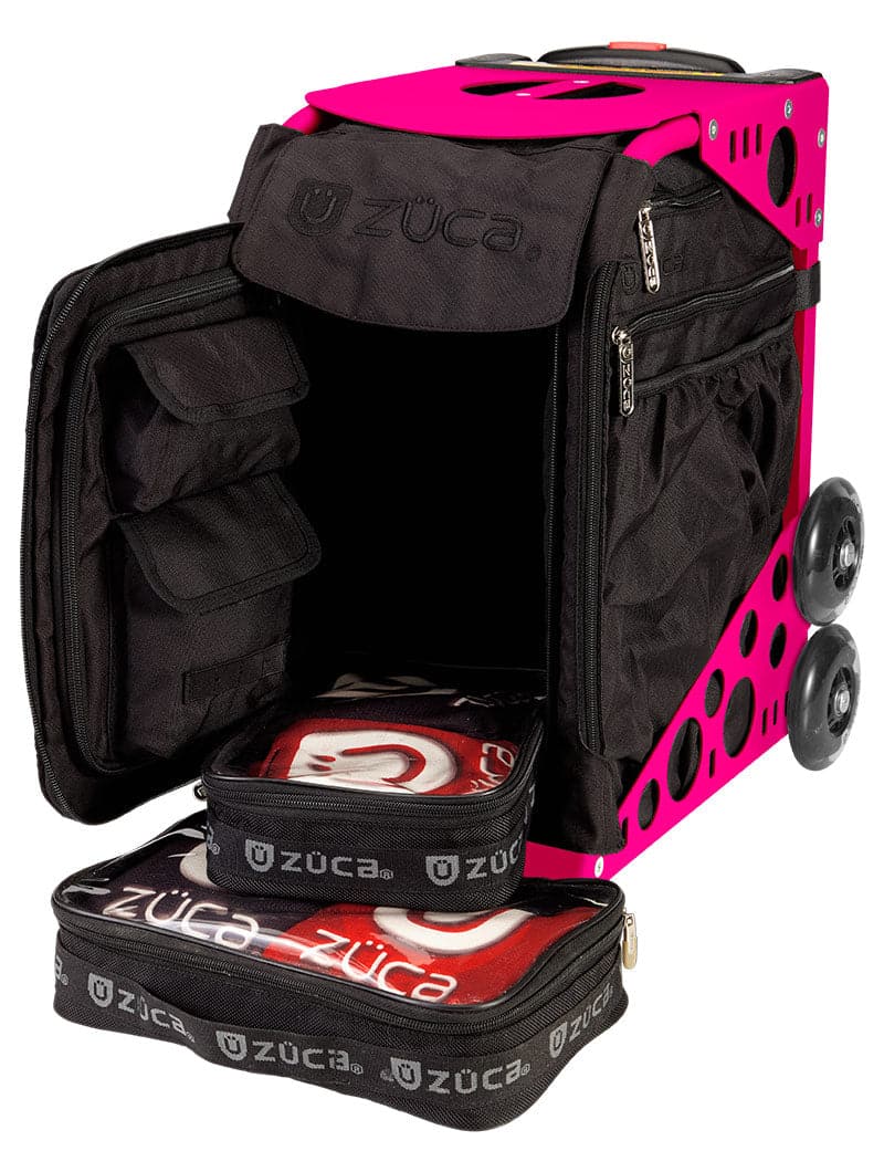 Cornhole Sport Black - neon pink