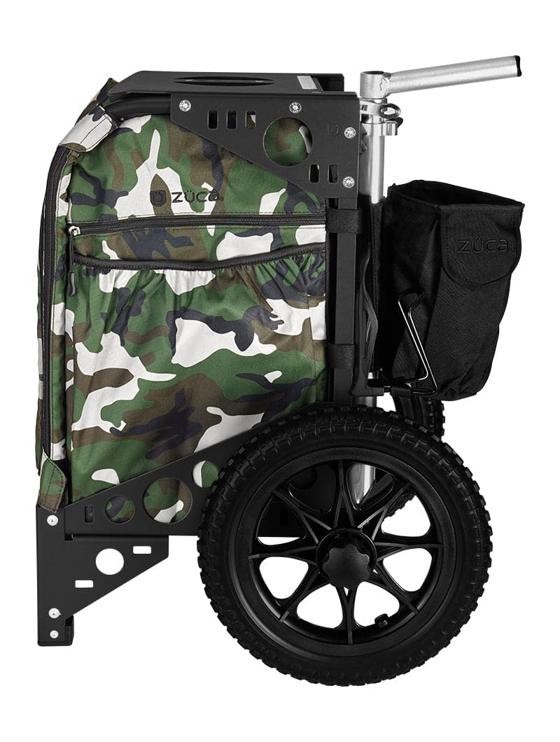 Disc Golf Cart Camo - black