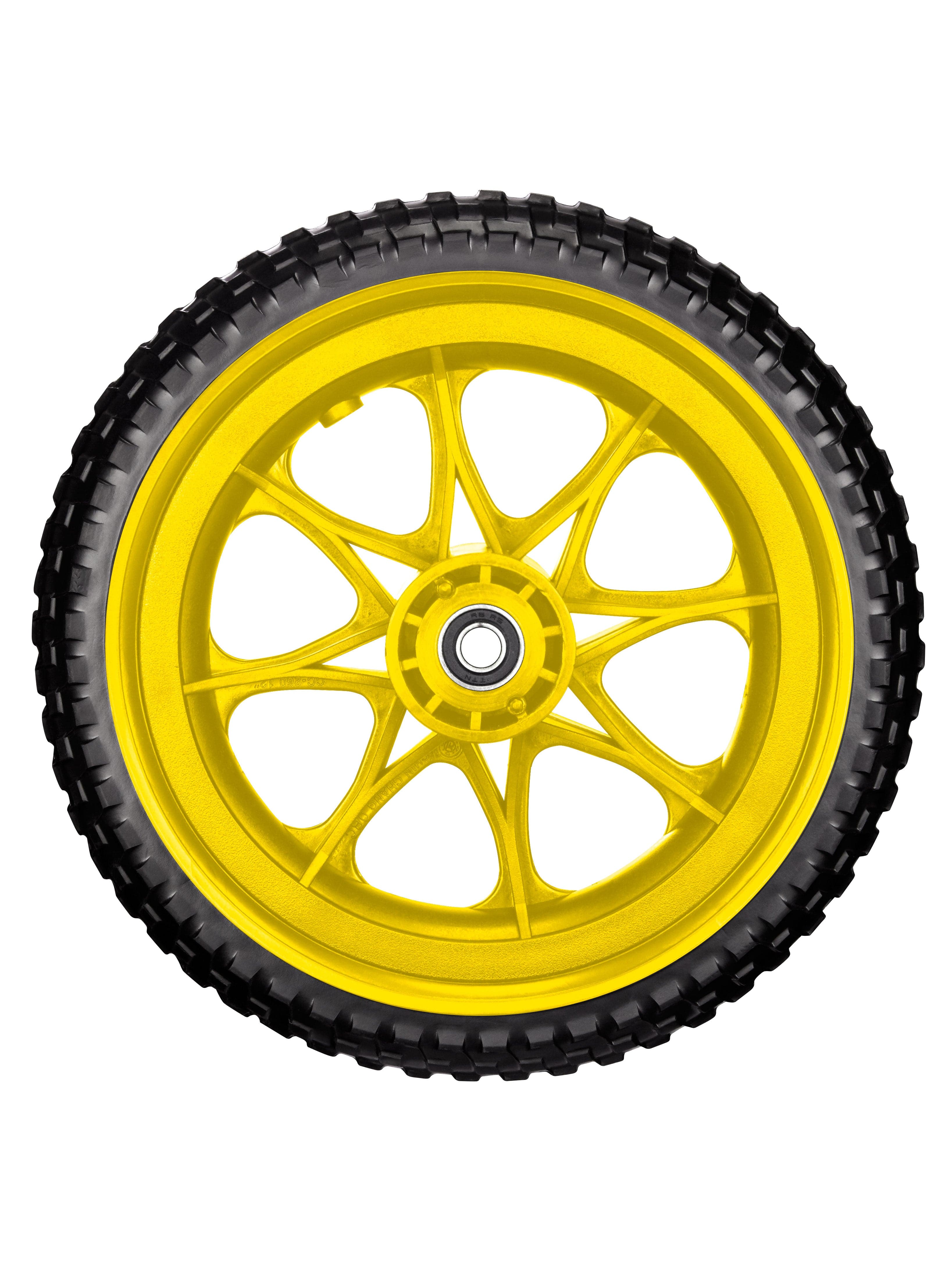 All-Terrain Tubeless Foam Wheel - yellow