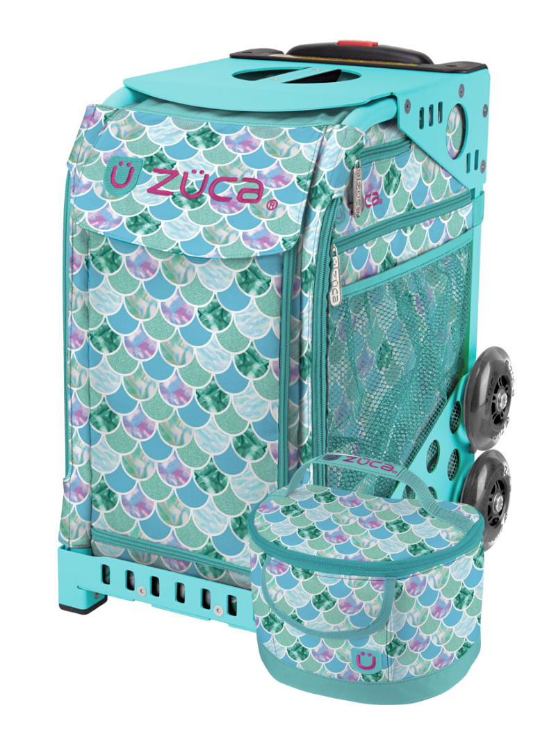 ZUCA Kokomo Mermaid Limited Edition Aqua Frame w Lunchbox