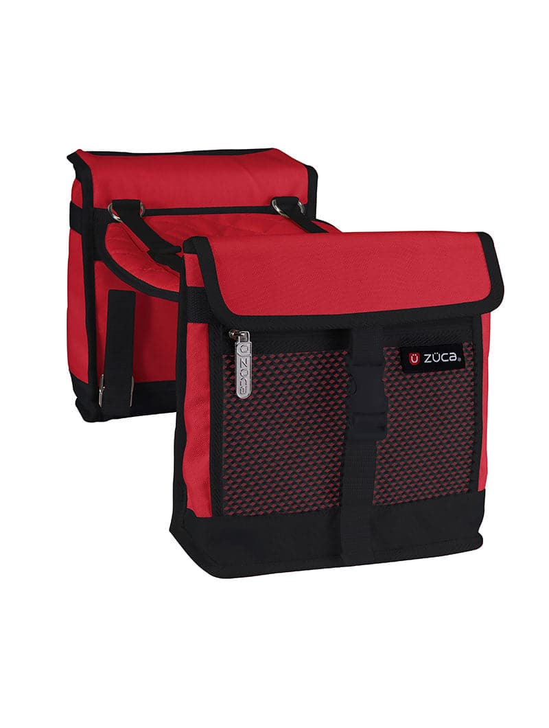Disc Golf Cart Infrared/Black Red Bundle