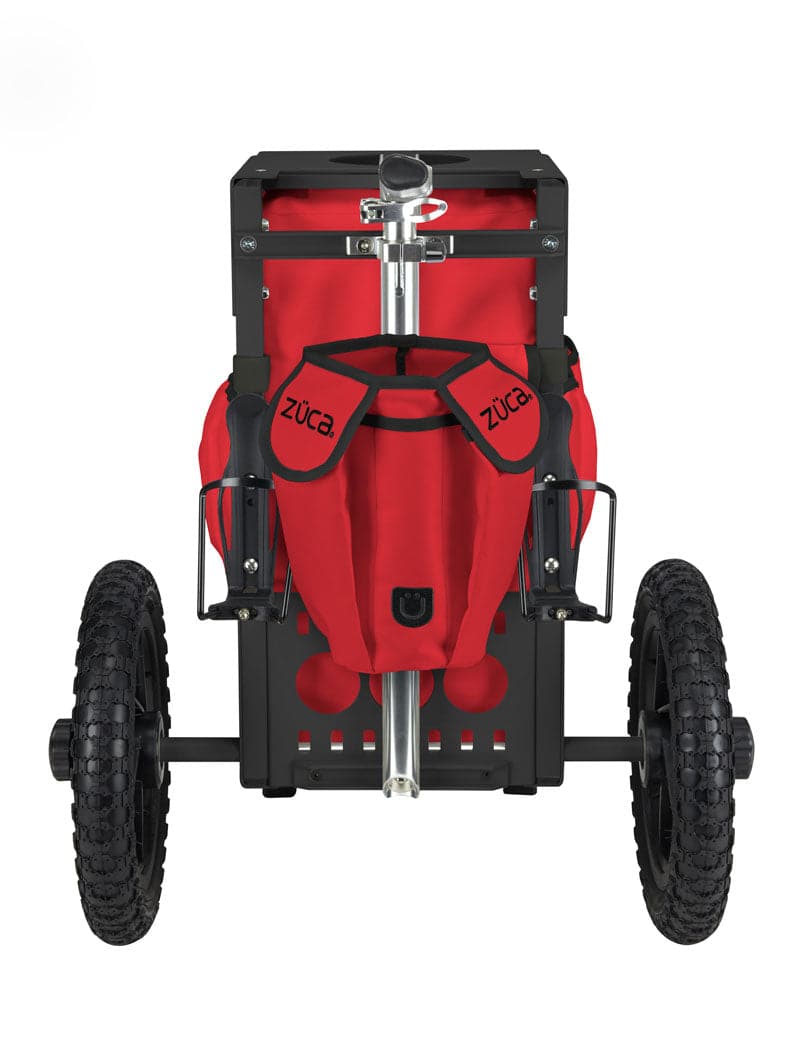 Disc Golf Cart Infrared/Black Red Bundle