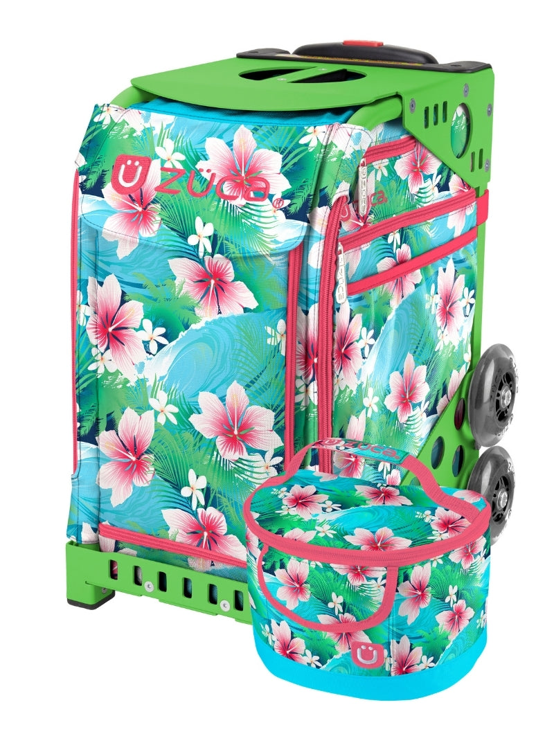 Blue Bayou Sport + Lunchbox - Green_frame_flashing_wheels