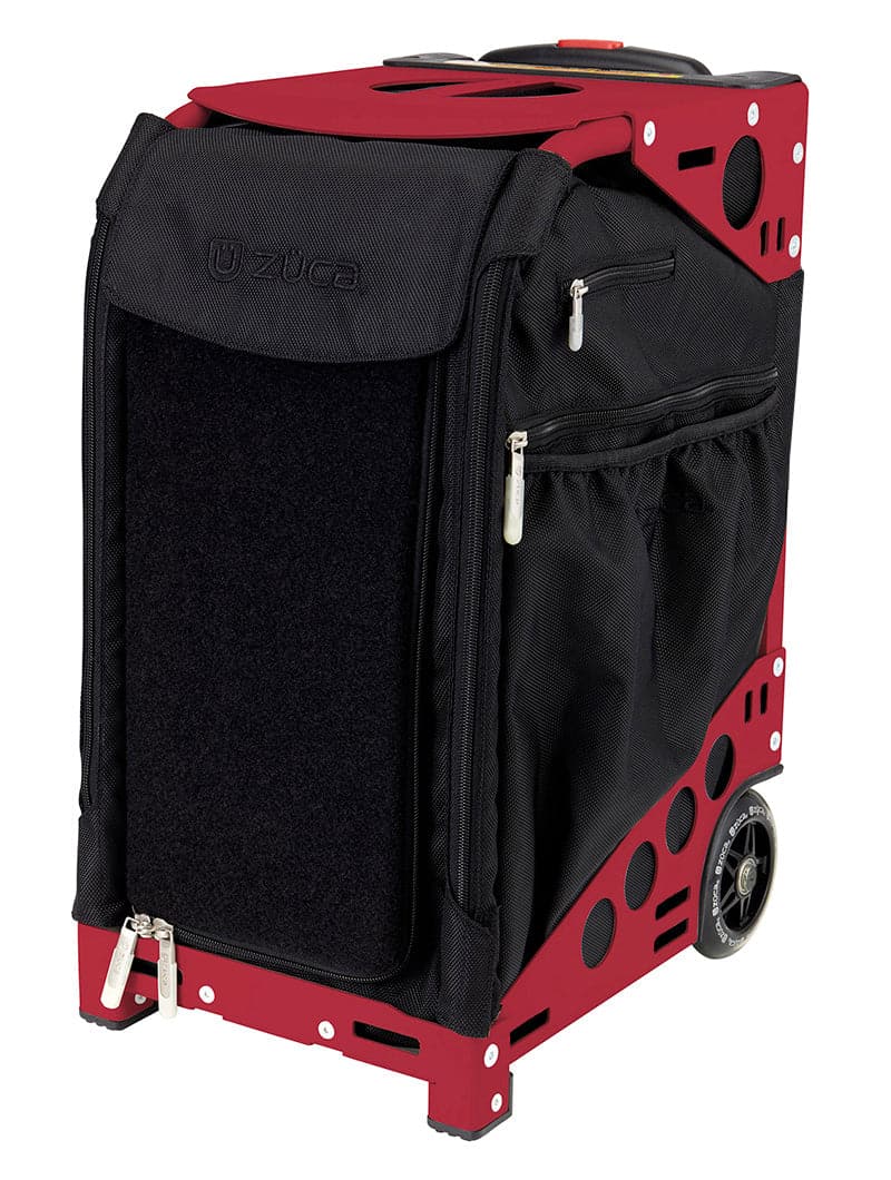 Cornhole Pro Black - candy red